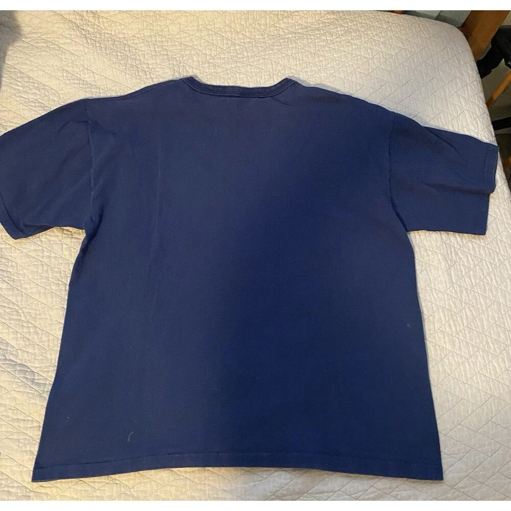 MVP Corp Inc Men's XL Blue USA Olympic Training Center Logo Crew Neck T-Shirt
